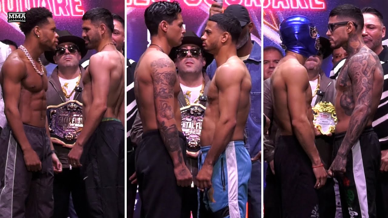 Fatal Fury In Times Square Final Faceoffs | Garcia vs Romero | Haney vs Ramirez | Lopez vs Barboza