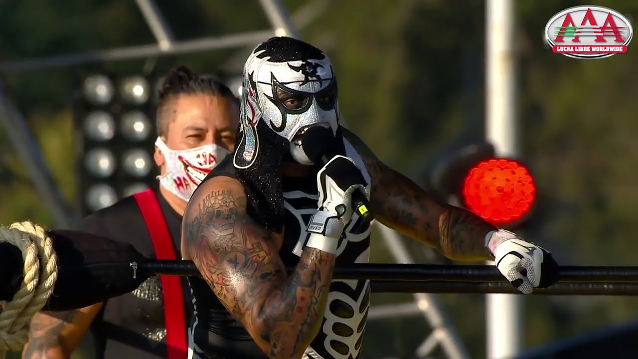 Momento CRÍTICO para PENTAGÓN JR. | Auto Luchas AAA | Lucha Libre AAA Worldwide background