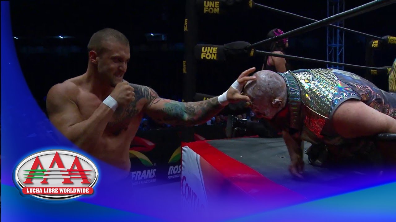 MONSTHER CLOWN, Kross y Taurus Vs AEROSTAR, Murder Clown y Nicho el Millonario background