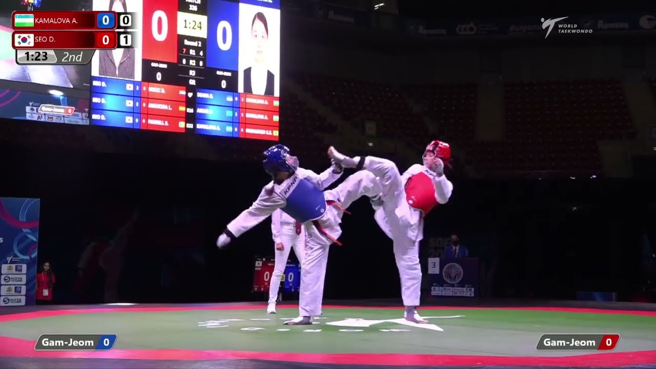 336 SF Girls 55kg UZB KAMALOVA A KOR SEO D