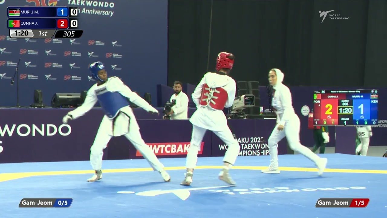 305 R64 Women 57kg KEN MURIU M POR CUNHA J background