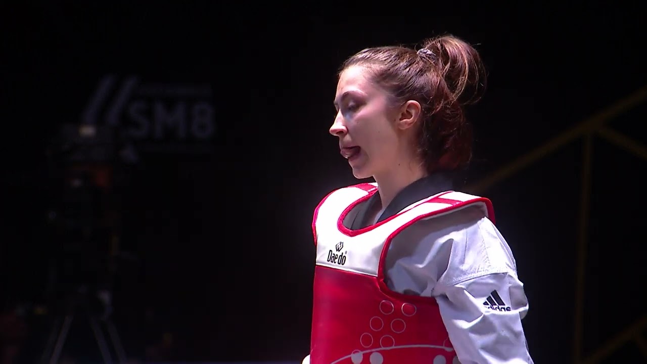 510 W-57kg R-32 CUNHA Joana POR 🔵 vs 🔴 ADAMKIEWICZ Patrycja POL I Guadalajara 2022 WT Championships