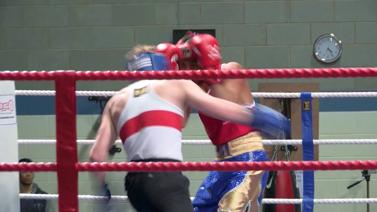 VIP's exciting pro Nathan Bennett back in his Amateur days at Kirkdale ABC in 2014. background