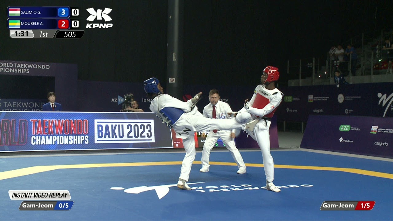 505 R64 Men 58kg HUN SALIM O G GAB MOUBELE A