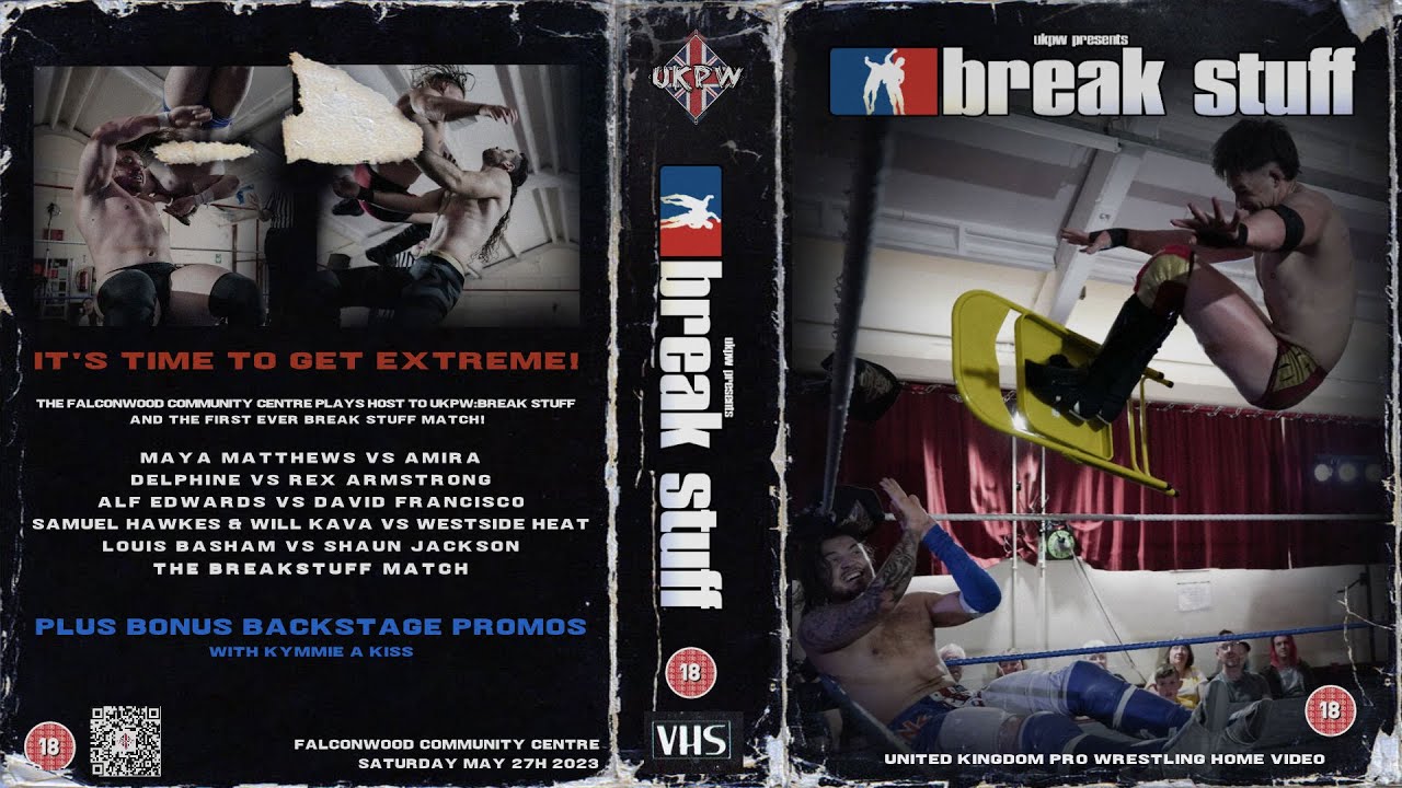 UKPW: Break Stuff - British Wrestling (FULL SHOW) background