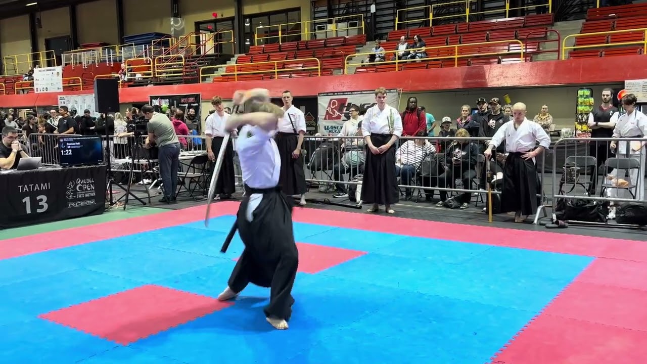 Dawson Holt Men's Bladed Traditional Weapons - Quebec Open 2024