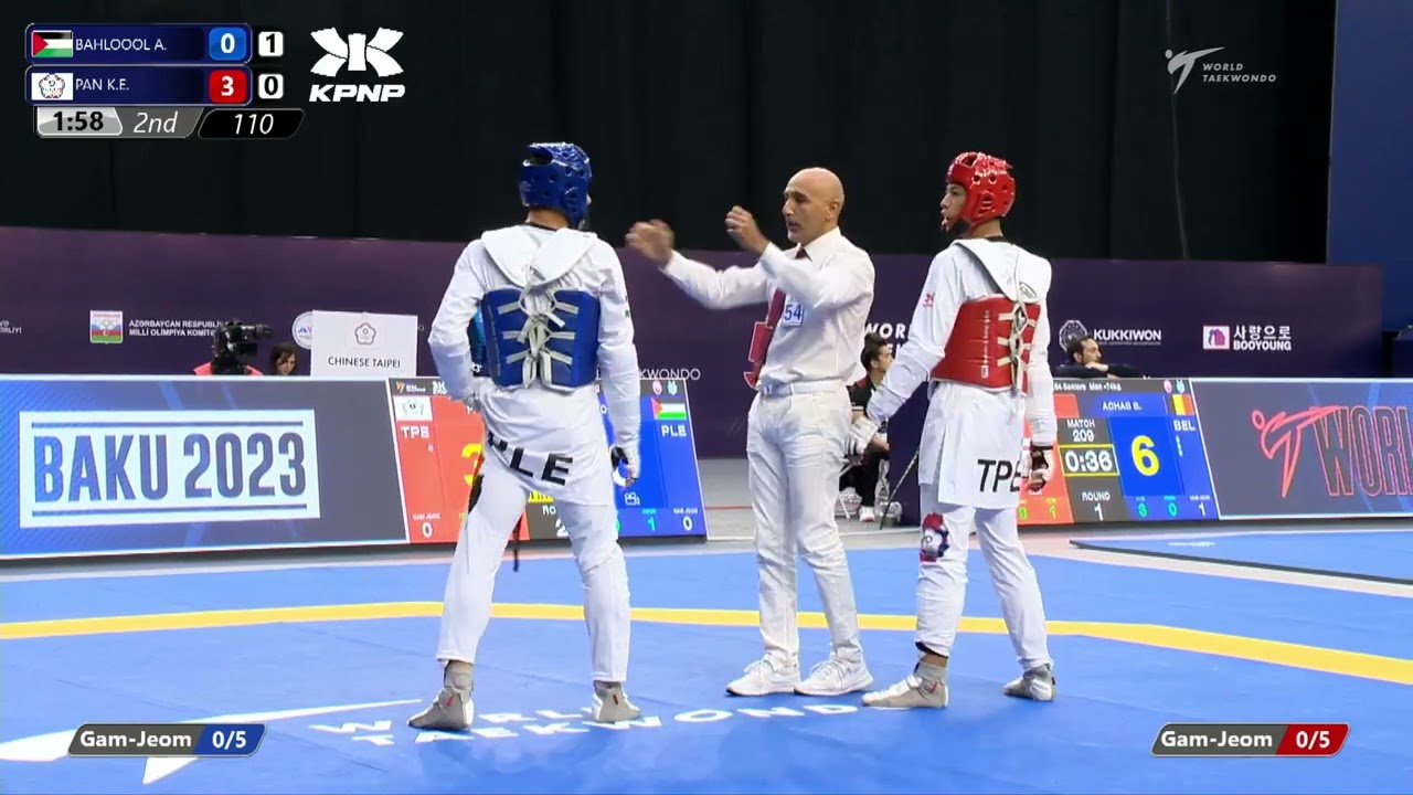 110 R64 MEN -74KG Ahmad BAHLOOOL PLE Kuei en PAN TPE background