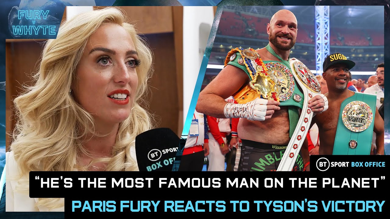 Paris Fury declares it the 'perfect ending' for Tyson's career: "He has nothing left to prove" background