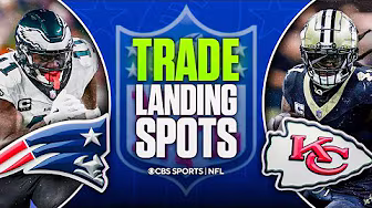NFL Trade Deadline Potential Landing Spots: AJ Brown to Patriots, Alvin Kamara to Chiefs, & MORE đš backdrop