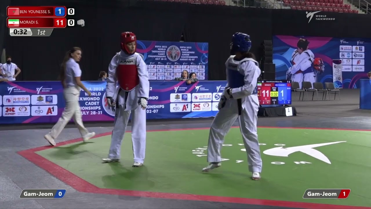 103 Round of 64 Women 63kg MAR BEN YOUNESSE Soufya IRI MORADI SHEIKHLAR Saghar