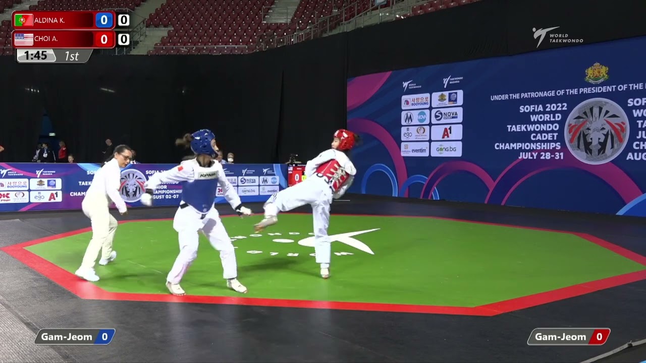 518 R16 Women 44kg POR ALDINA K USA CHOI A