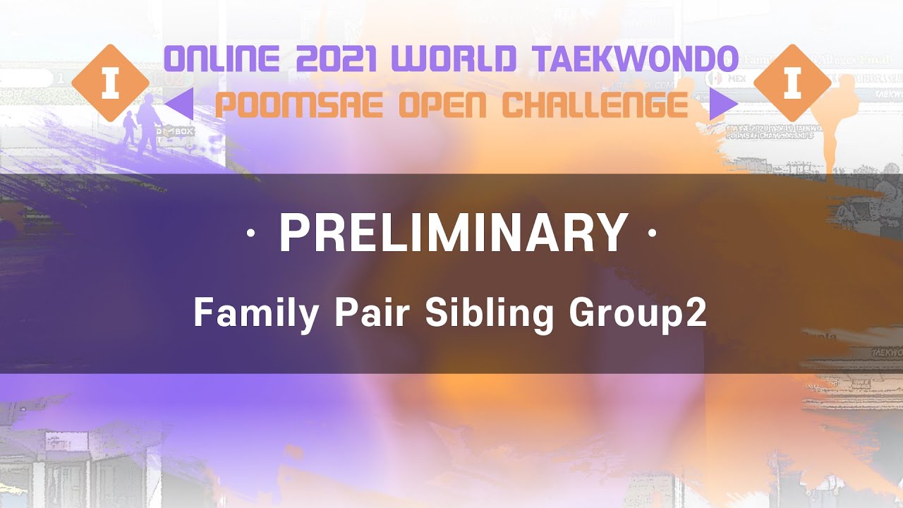 Family Pair Sibling Group2 Preliminary background
