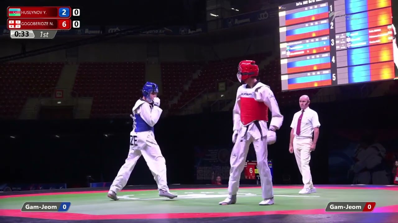 338 SF Boys 61kg AZE HUSEYNOV Y GEO GOGOBERIDZE N