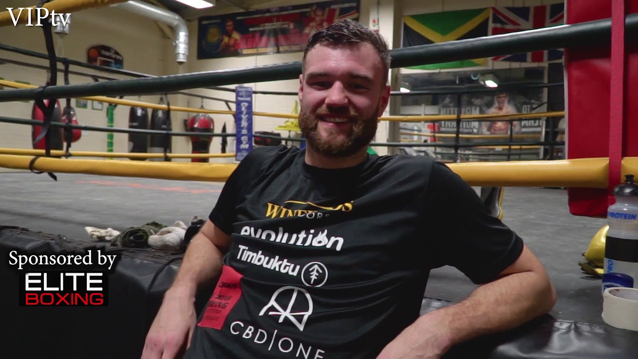 Mickey Ellison preparing well for his C/Area title Fight on 30th March.
