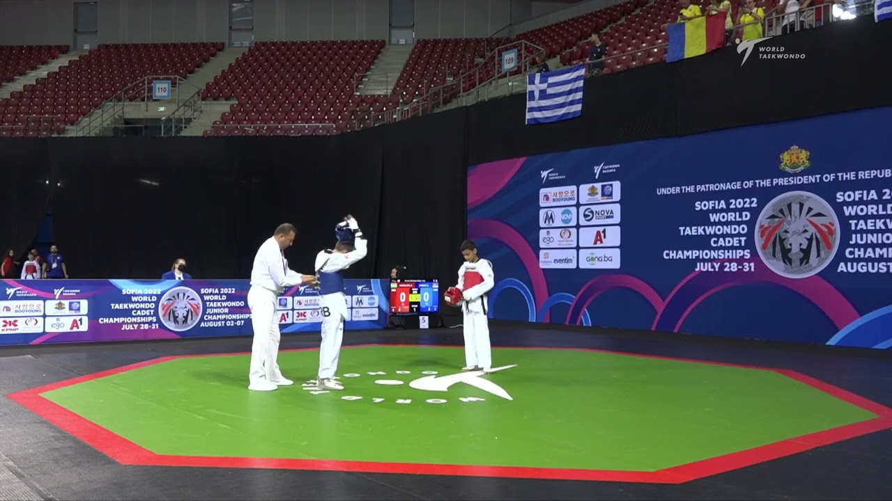 509 R32 Boys 41kg SRB IVANOVIC S IND DHADALWAL N background