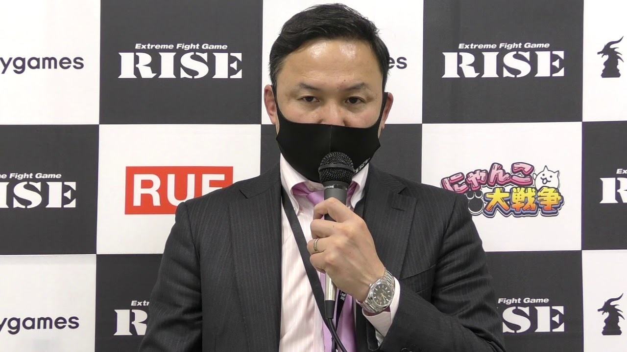 RISE145 伊藤 隆 大会後記者会見/Takashi Ito Press conference after the RISE145|2021.1.30【OFFICIAL】 background