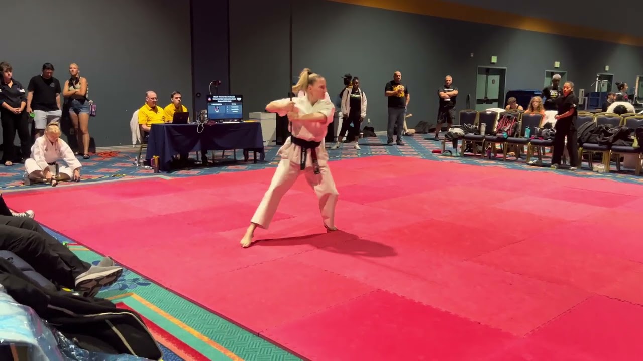 Sara Campbell Women's Non-Bladed Traditional Weapons - U.S. Open 2024 backdrop