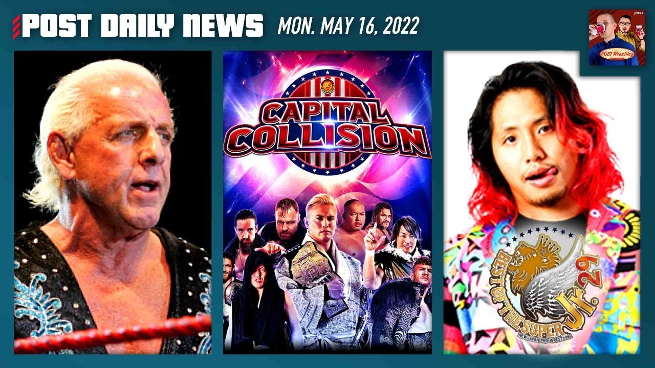 Ric Flair’s Last Match, Capital Collision, BOSJ begins | POST News 5/16 background