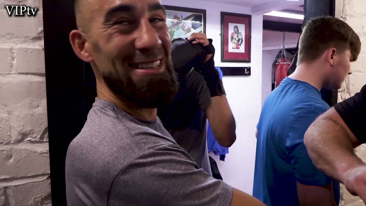 VIPtv catches up with Sean 'Masher' Dodd as he starts camp for Sky's Boxxer Super Light tournament background