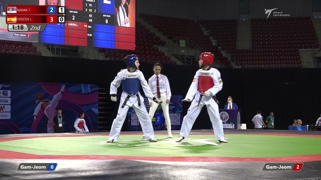 321 R32 Women 49kg SRB RADAK T ESP LOSCOS L background