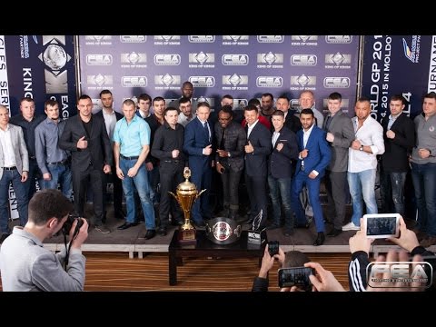 Press Conference KOK WGP 2015 EAGLES SERIES in MOLDOVA background