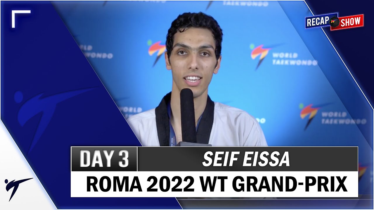 SEIF EISSA POST FIGHTS INTERVIEW - ROMA 2022 WT GRAND PRIX