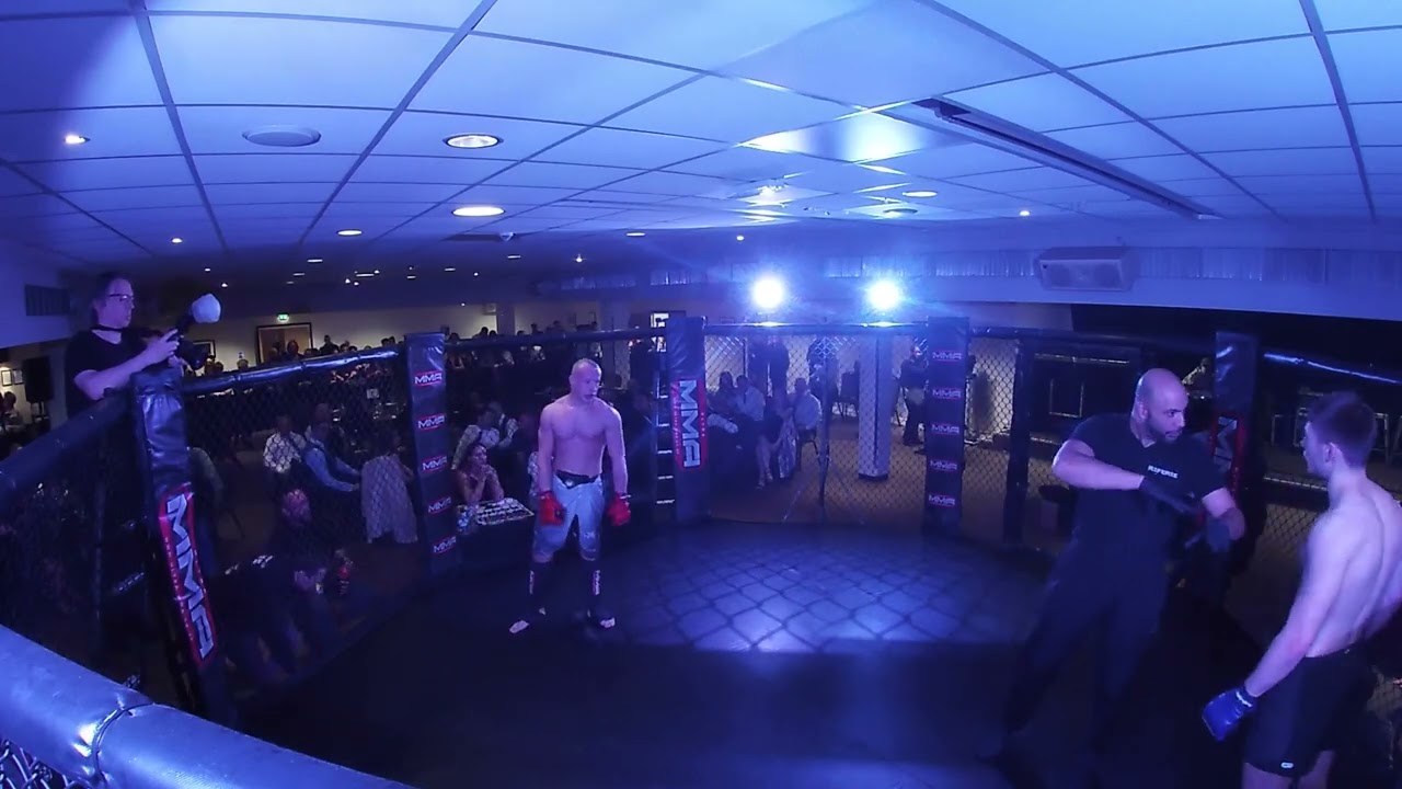 Ultra MMA WIGAN Jack Ward VS Anthony Marshall background