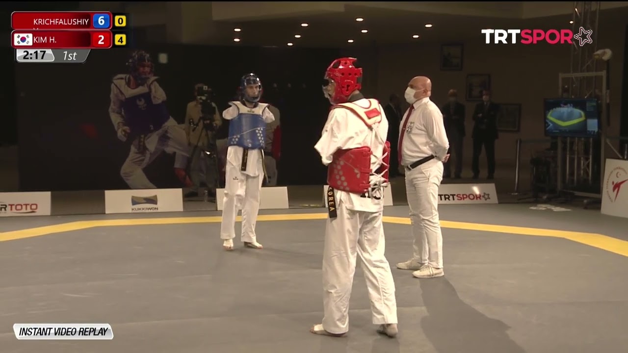 Fnal K41 M 63kg KIM Hwangtae KOR KRICHFALUSHIY Vladislav RPC background