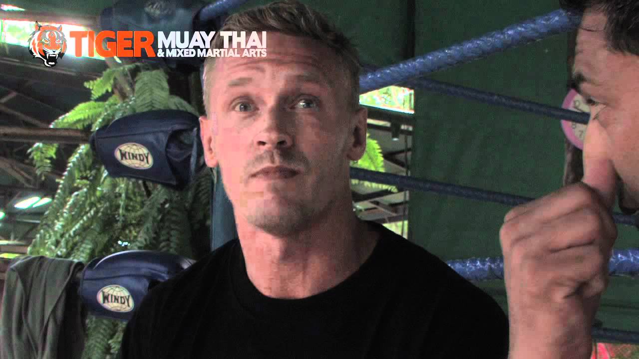 Rickard Nordstrand K1 Superstar @ Tiger Muay Thai & MMA Training Camp, Phuket, Thailand backdrop