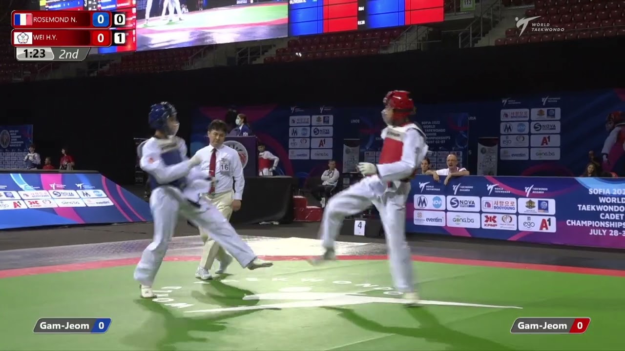 430 R16 Boys 53kg FRA ROSEMOND N TPE WEI H Y background
