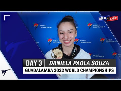 DANIELA PAOLA SOUZA POST FIGHTS INTERVIEW GUADALARAJA 2022 WT CHAMPIONSHIPS background