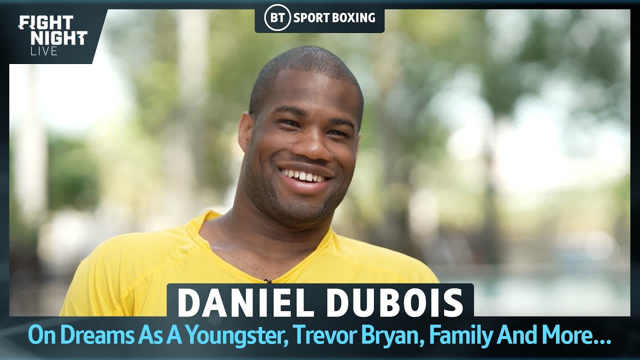 "This Is My Moment!" Daniel Dubois Cool, Calm And Collected On Dreams, Trevor Bryan, Family & More background