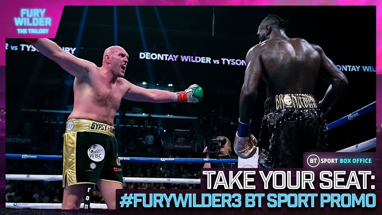 Fury v Wilder 3 BT Sport Promo: Take Your Seat | The Stage Is Set For The Trilogy 🔥 background