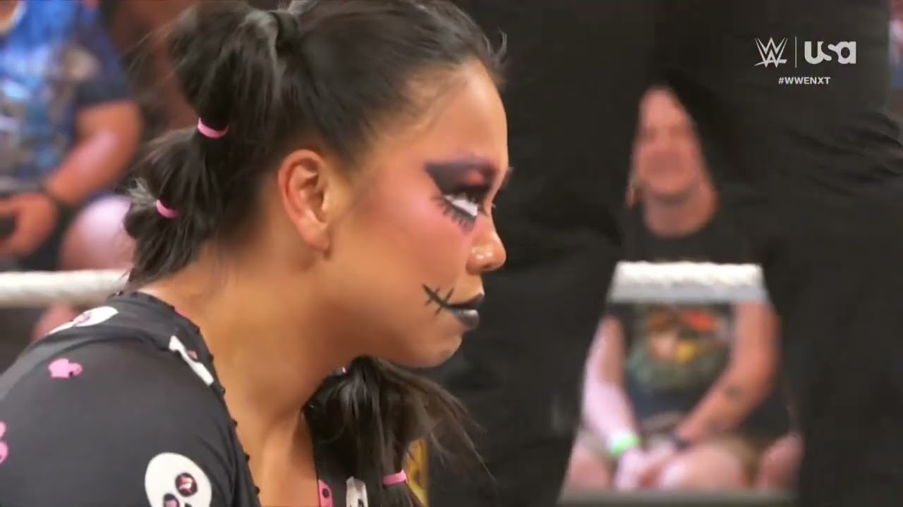 WWE NXT CARLEE BRIGHT VS WENDY CHOO 07/02/24 backdrop
