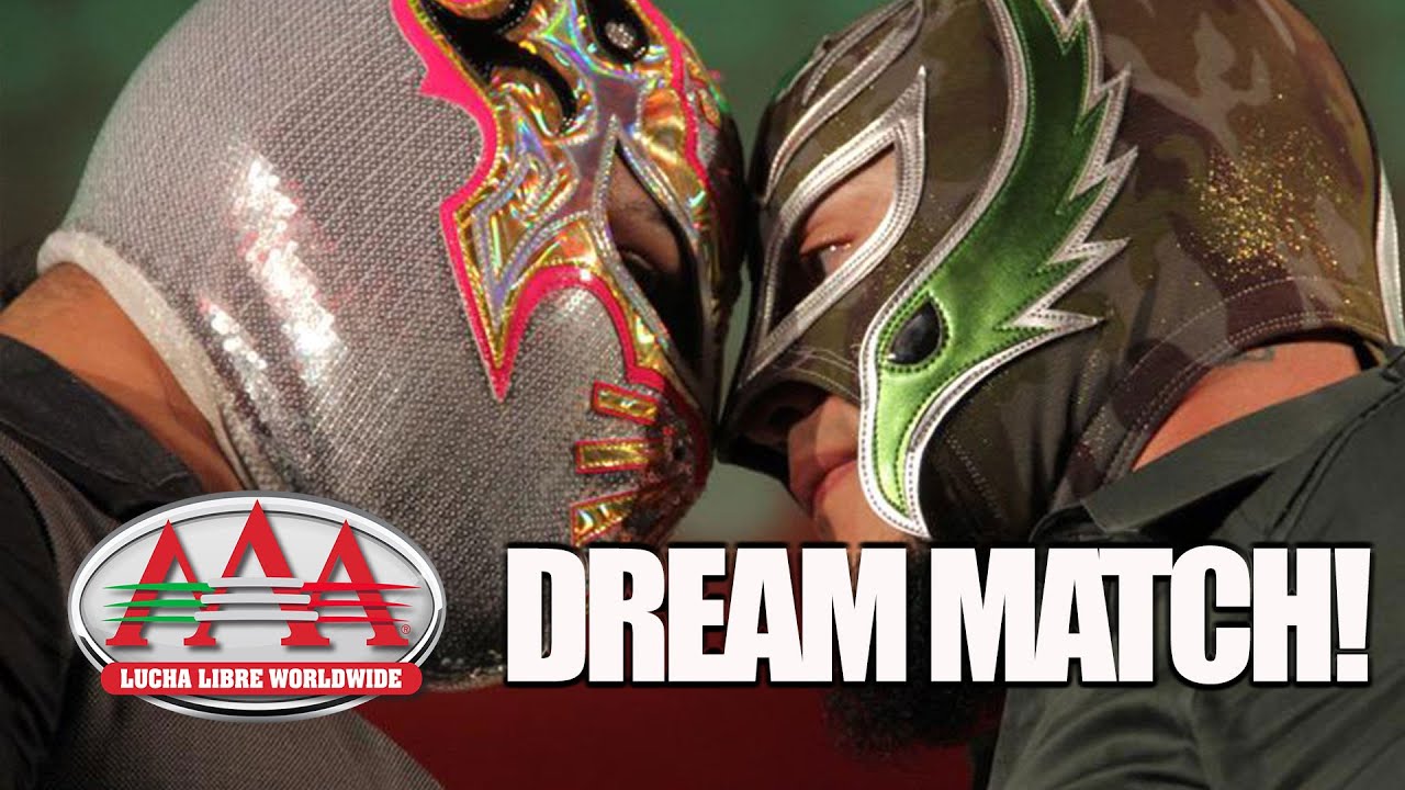 REY MYSTERIO JR vs MYZTEZIZ | DREAM MATCH Triplemanía XXIII | Lucha Libre AAA Worldwide background