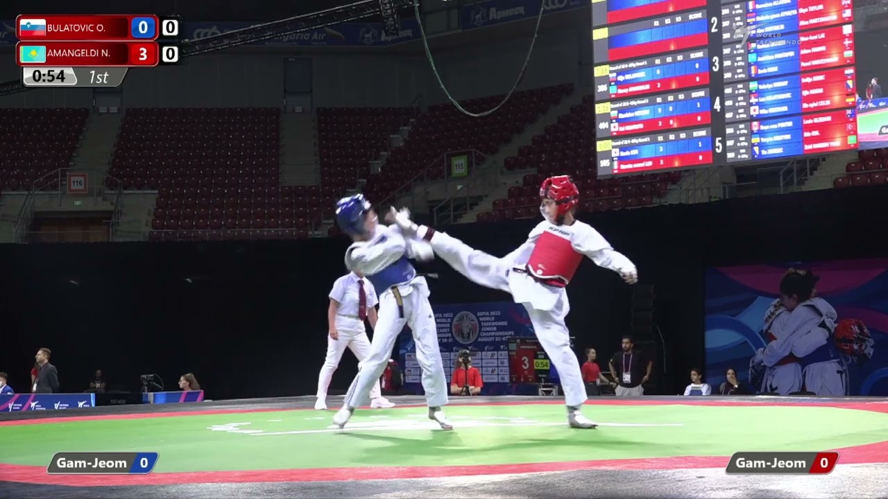 306 R32 Girls 37kg SLO BULATOVIC O KAZ AMANGELDI N