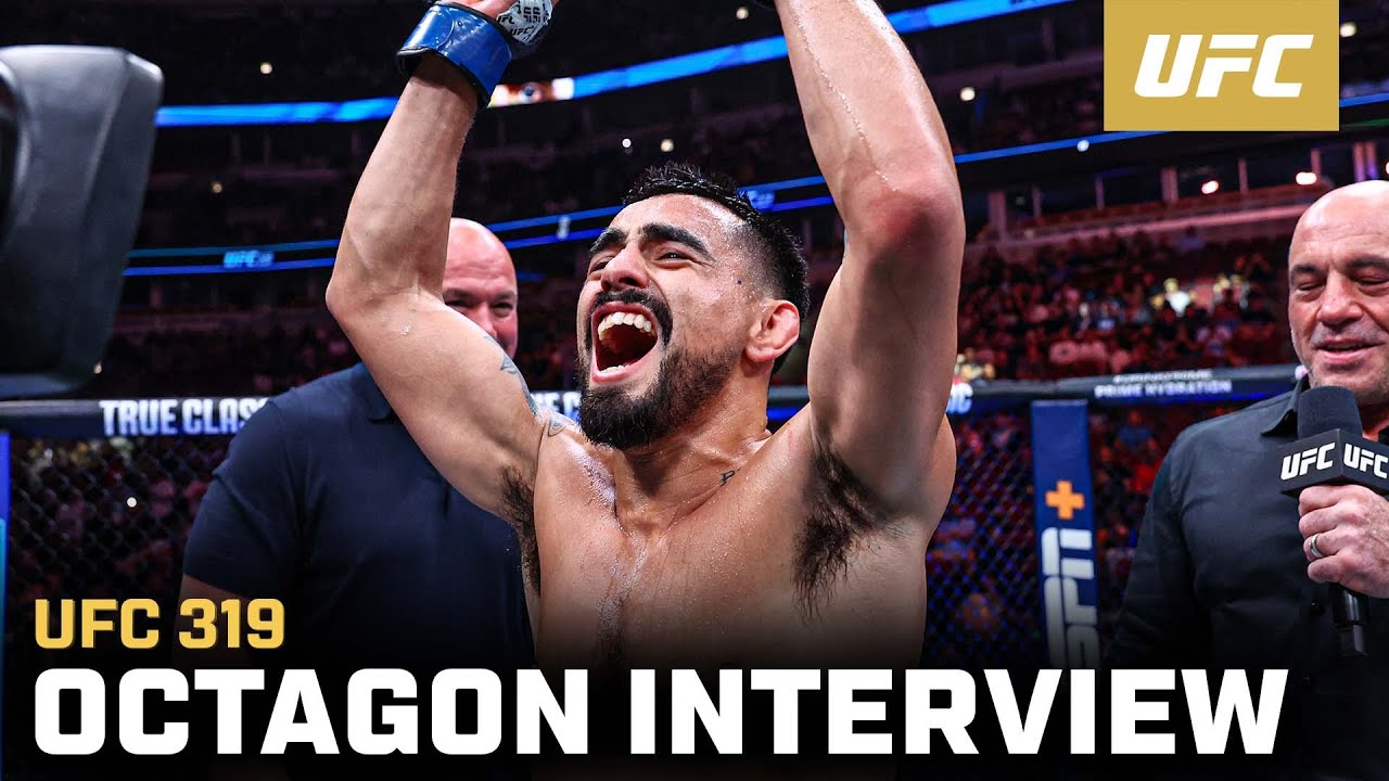 Joseph Morales Octagon Interview | UFC 319 background