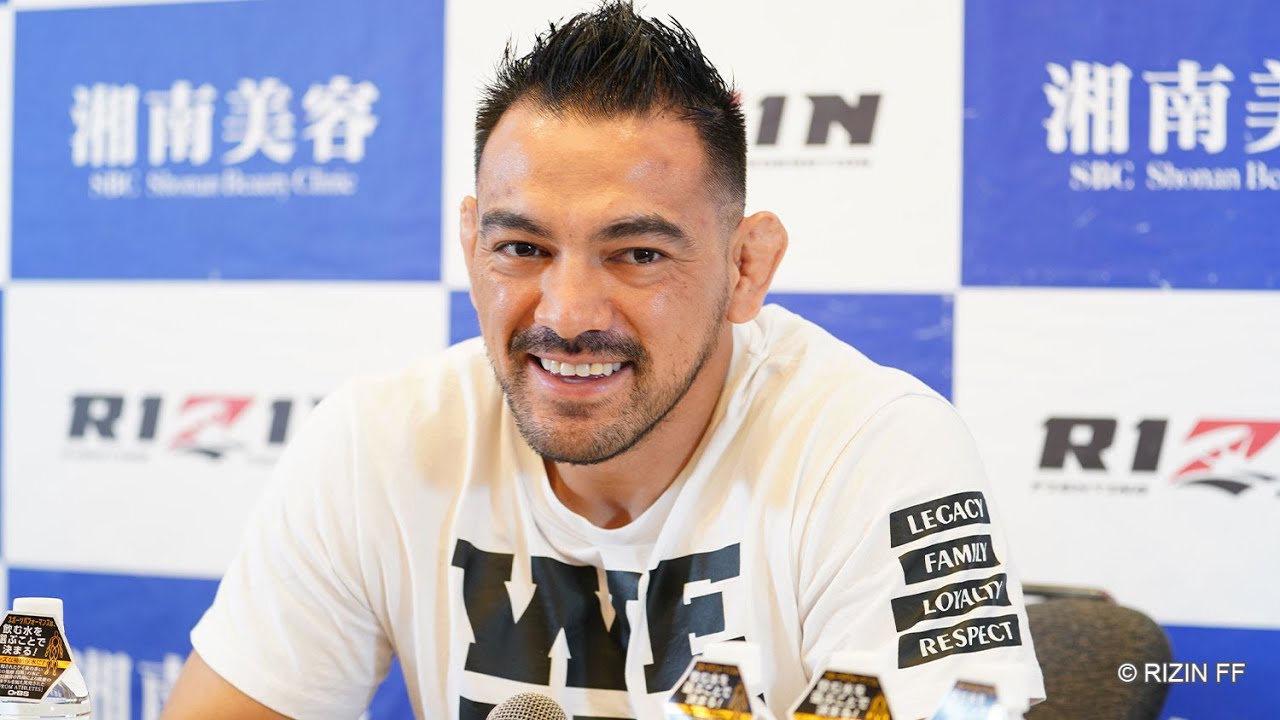 マルコス・ヨシオ・ソウザ 試合前インタビュー/ 湘南美容クリニック presents RIZIN.37 background