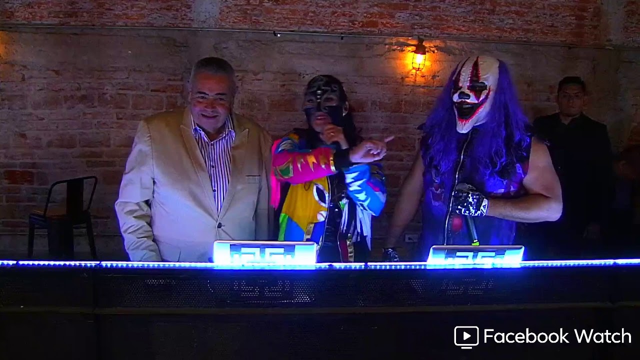 Equipo esports AAA y Pre Show Lucha Capital 4 background