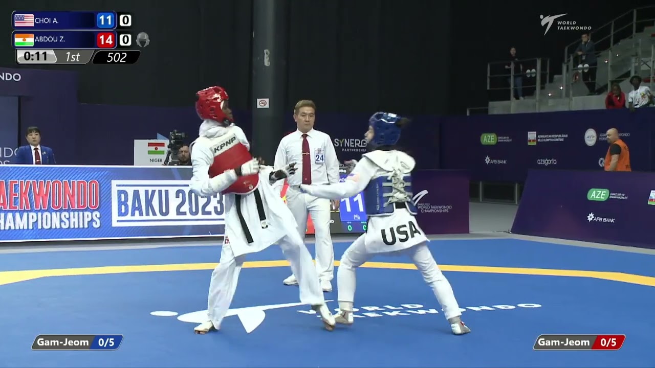 502 R64 Women 46kg USA CHOI A NIG ABDOU Z