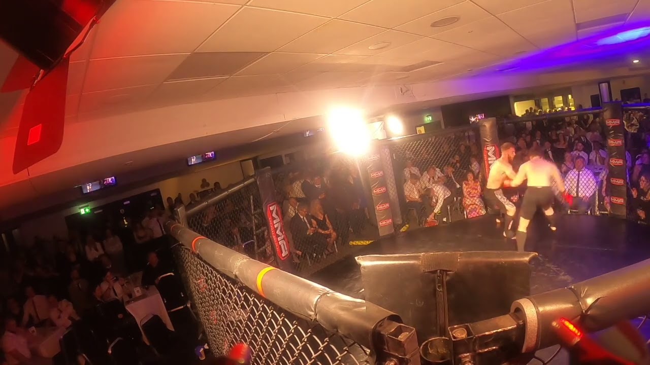 Burton & Derby | Ultra MMA | Gino Anderson VS Geoff Mad Brad background