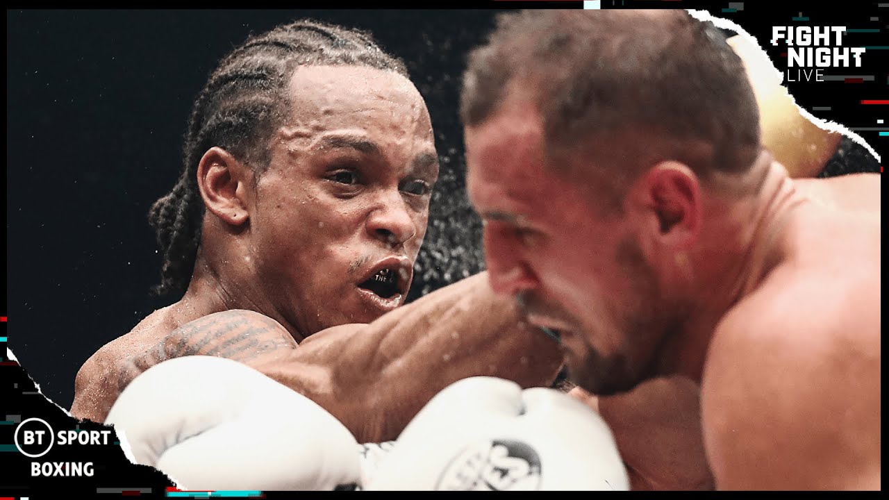 When Yarde Rocked Kovalev To His Boots! Full Incredible 8th Round In Sergey Kovalev v Anthony Yarde background