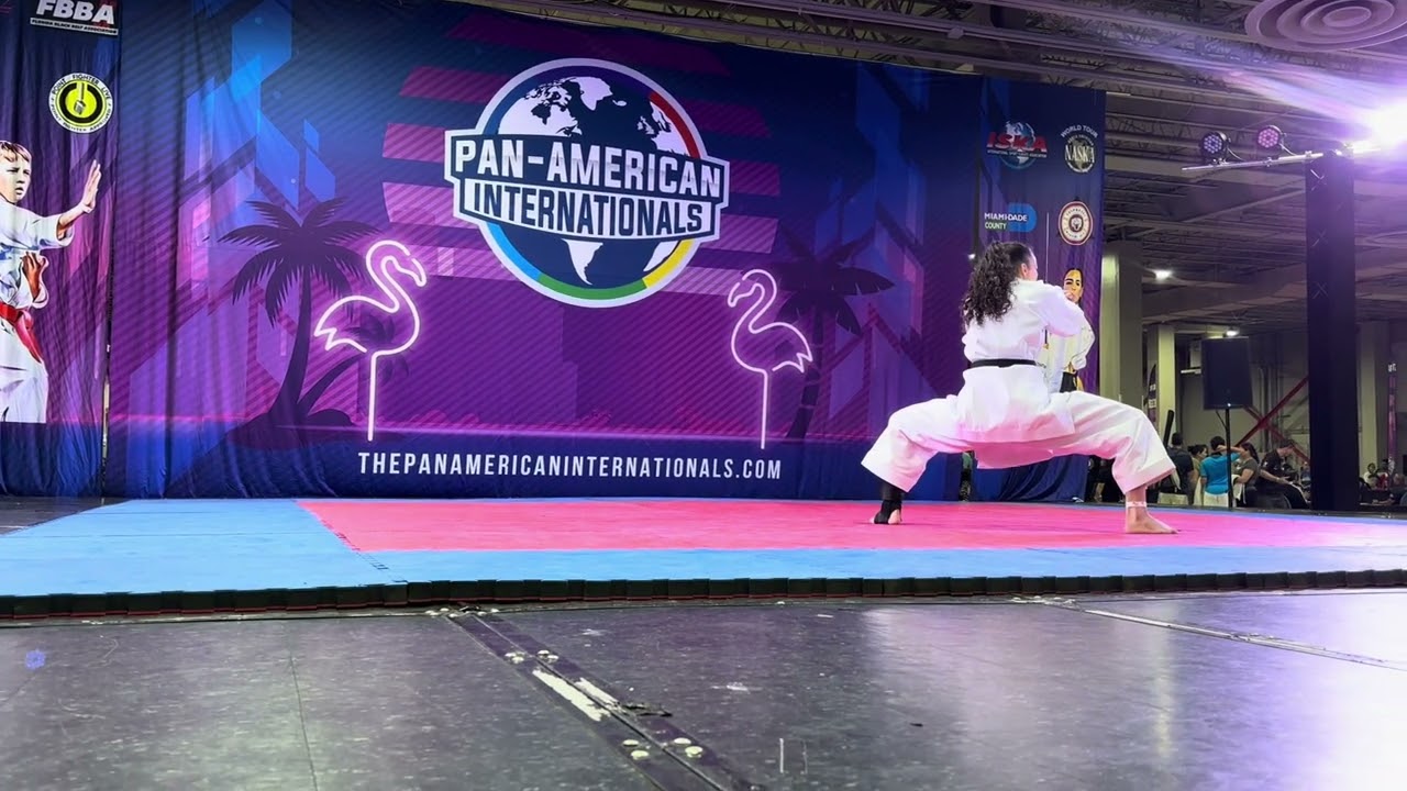 Alyss Groce Korean Forms - Pan American Internationals 2024 background