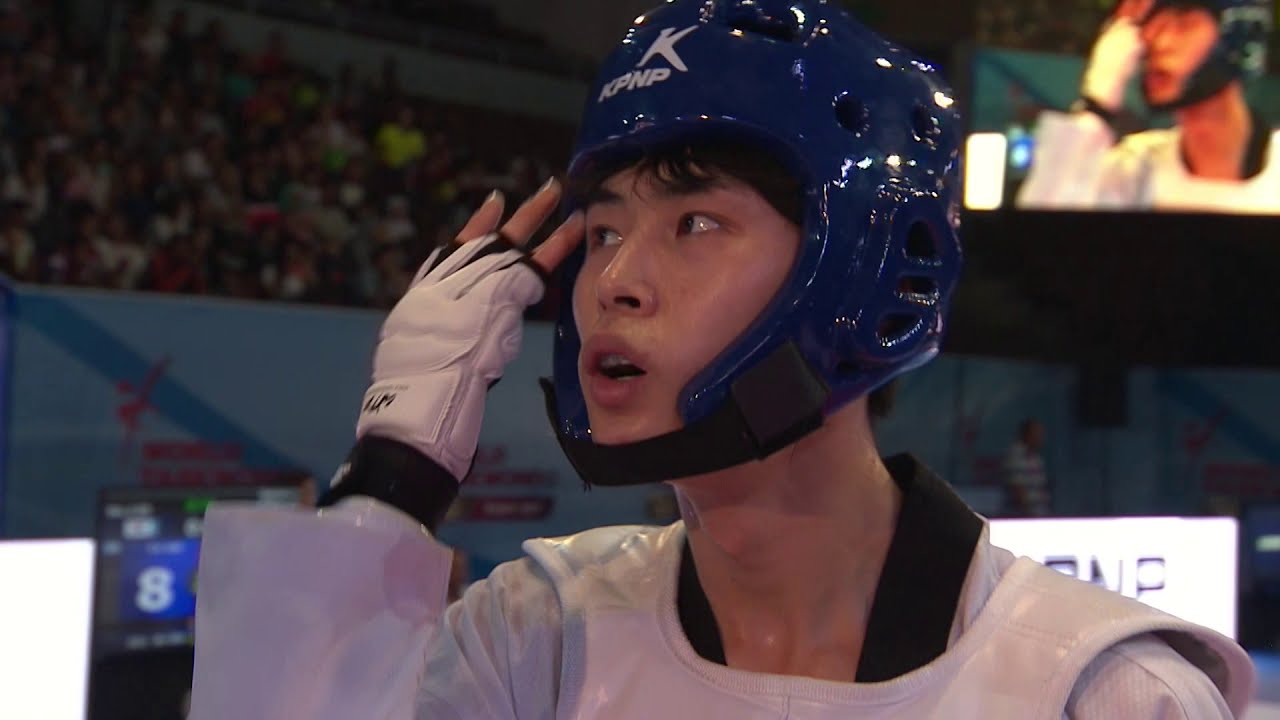 2017 Rabat WT GP M 58kg Semi final T H KIM KOR VS J TORTOSA ESP