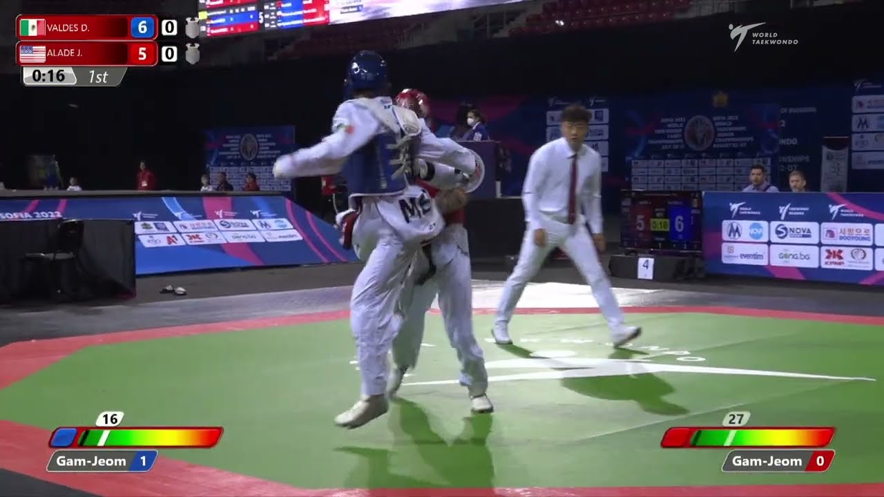 401 R64 Boys 57kg MEX VALDES D USA ALADE J