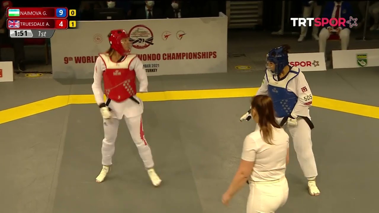 Final K44 W+65kg NAIMOVA Guljonoy UZB vs TRUESDALE Amy GBR backdrop