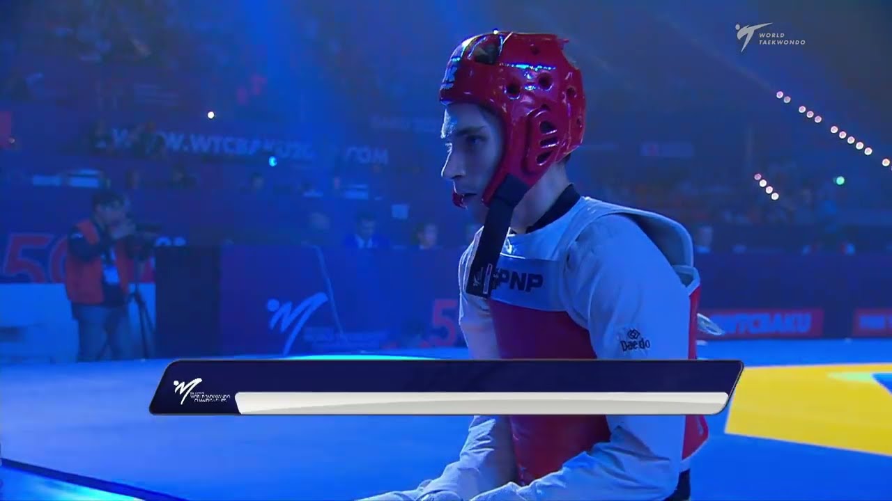 325 Final Men 54kg KOR PARK T J ESP ARILLO H background