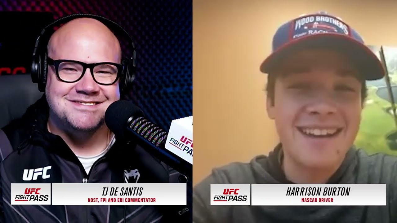 Extra Rounds | Harrison Burton discusses NASCAR, training MMA and being a UFC Fan backdrop