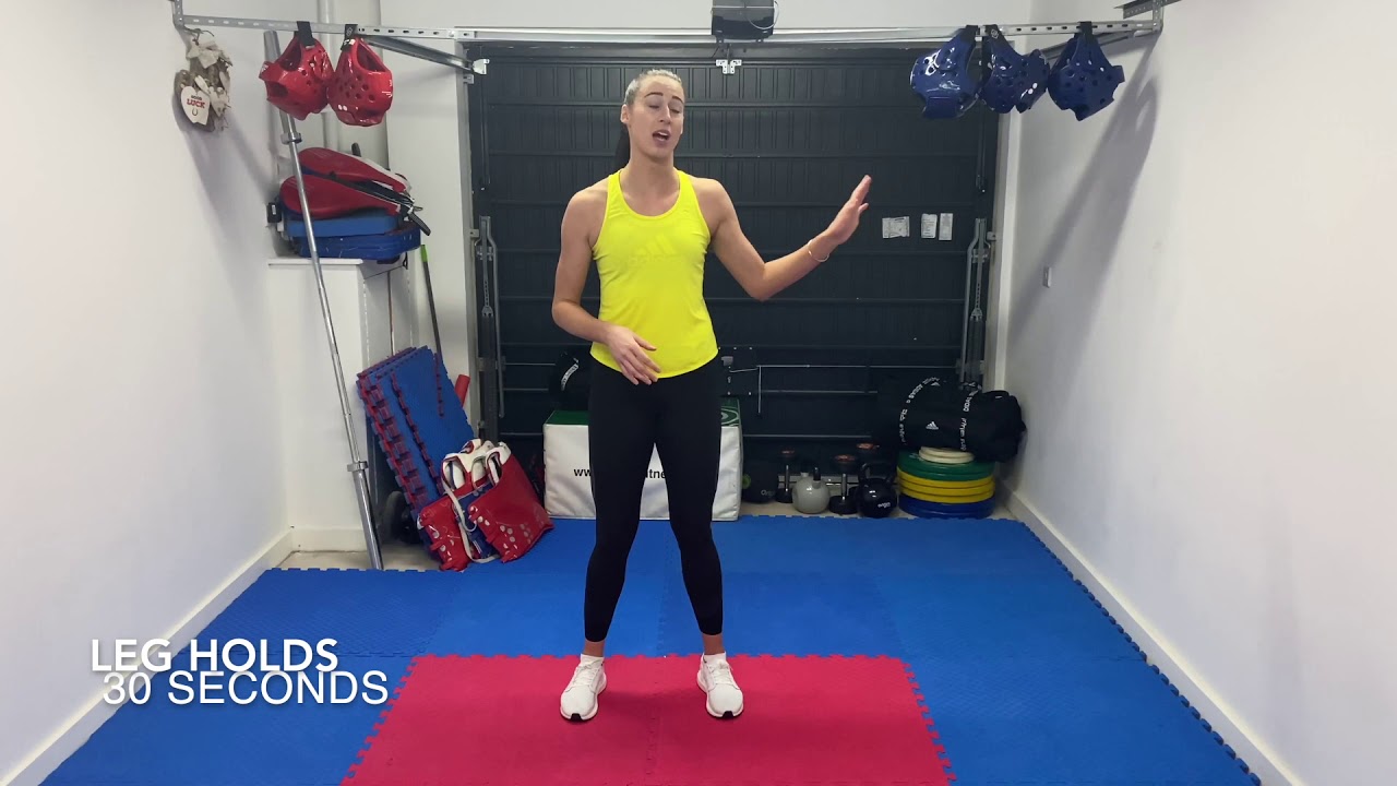 Home workout with Bianca Walkden #StaySafe #StayStrong background