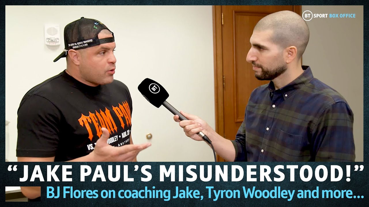 "Jake Paul's misunderstood!" BJ Flores talks Tyron Woodley, Jake Paul and more with Ariel Helwani background